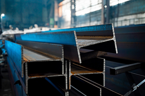 steel beams
